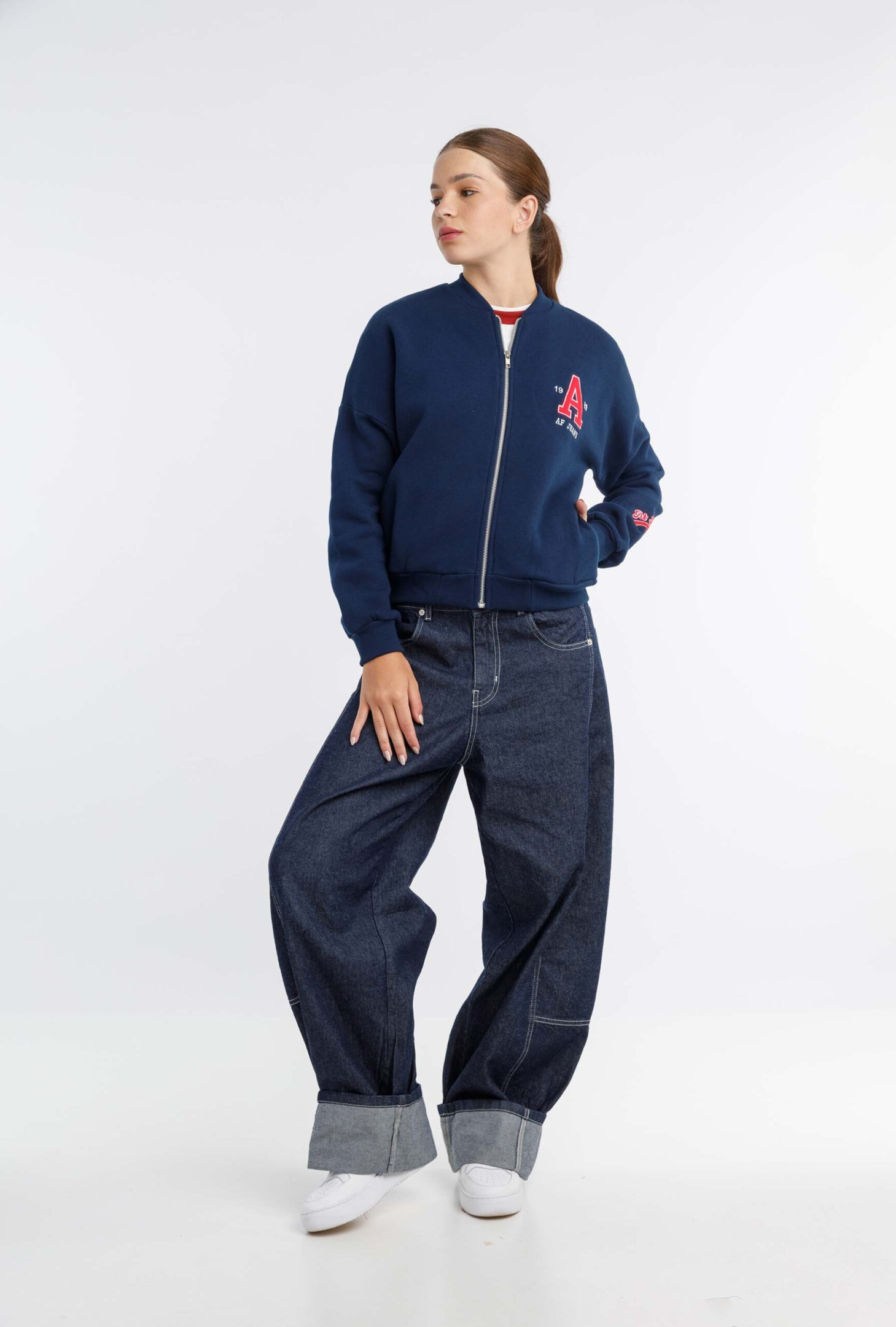 CAMPERA DE ALGODÓN COLLEGE